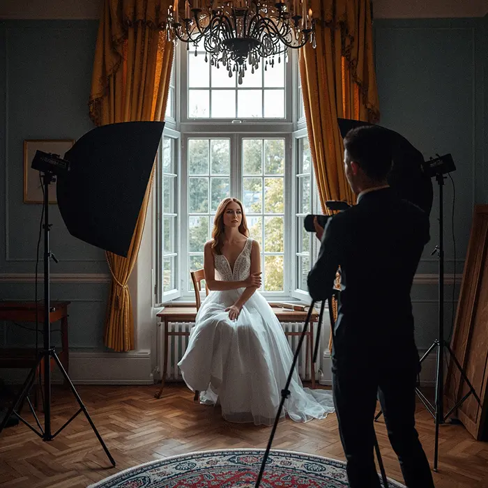 Modern photo studio interior available for photoshoots in San Francisco